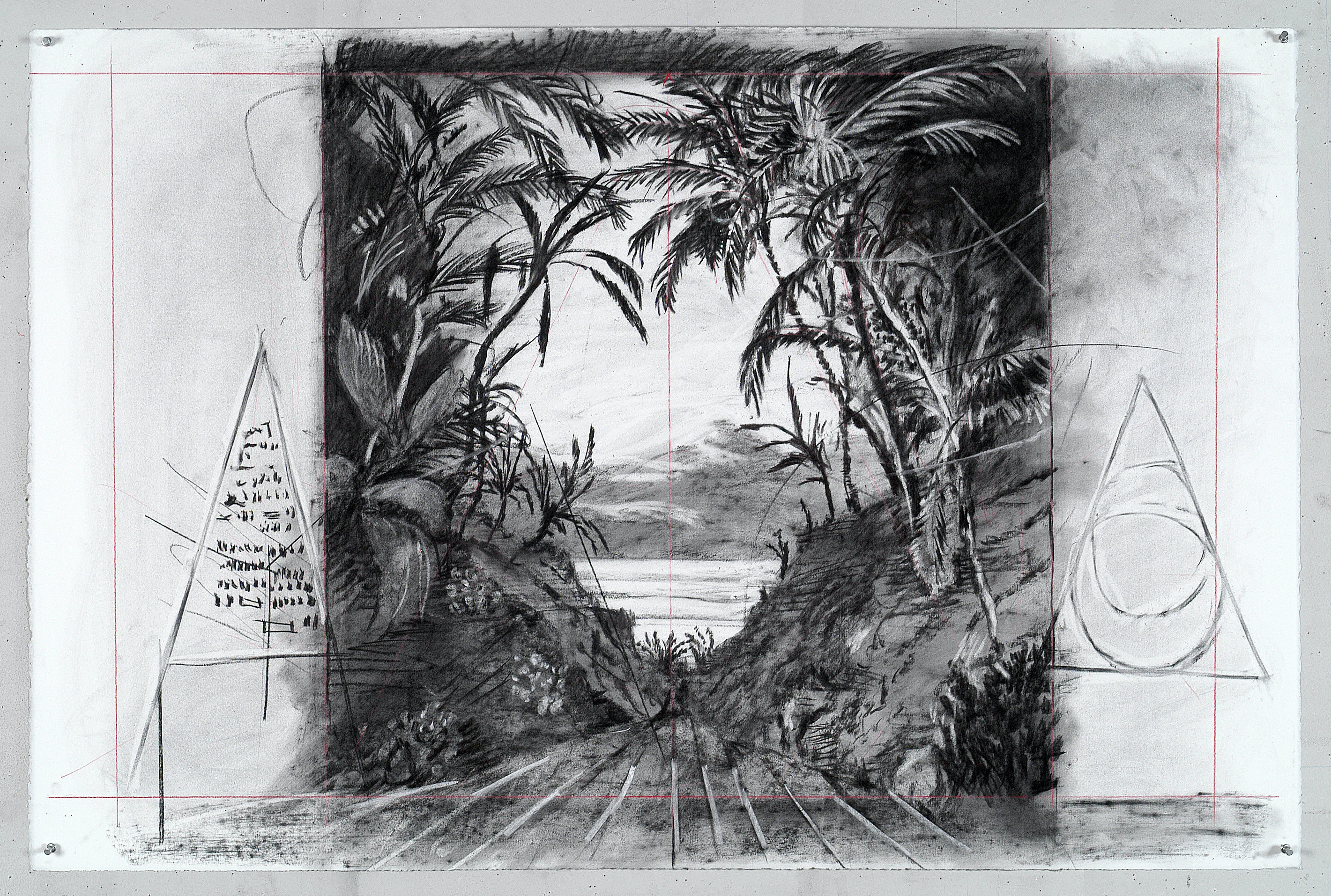 Drawing for The Magic Flute (Jungle)